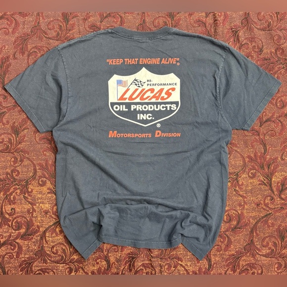 Vintage Lucas Oil Tee - Picture 5 of 5